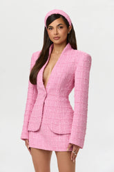 Tweed Suiting Mini Skirt