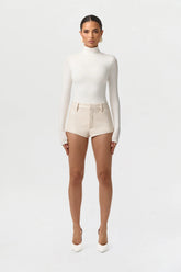 Vegan Leather Hot Pants